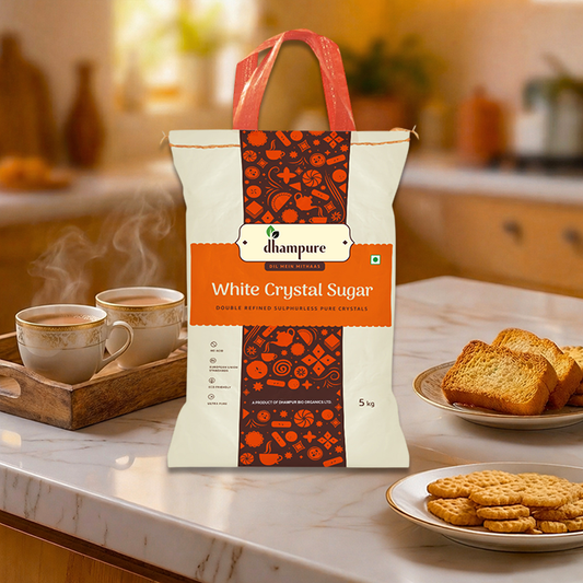 White Crystal Sugar Handy Bag