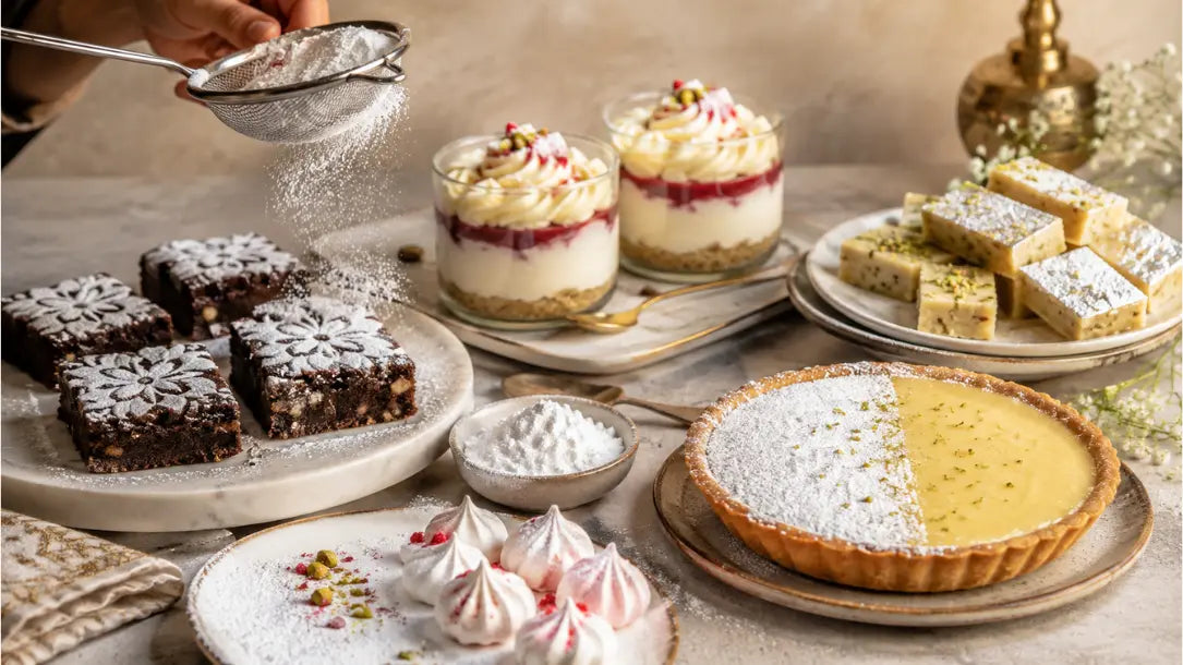 5 Creative Ways to Elevate Your Desserts Using Icing Sugar
