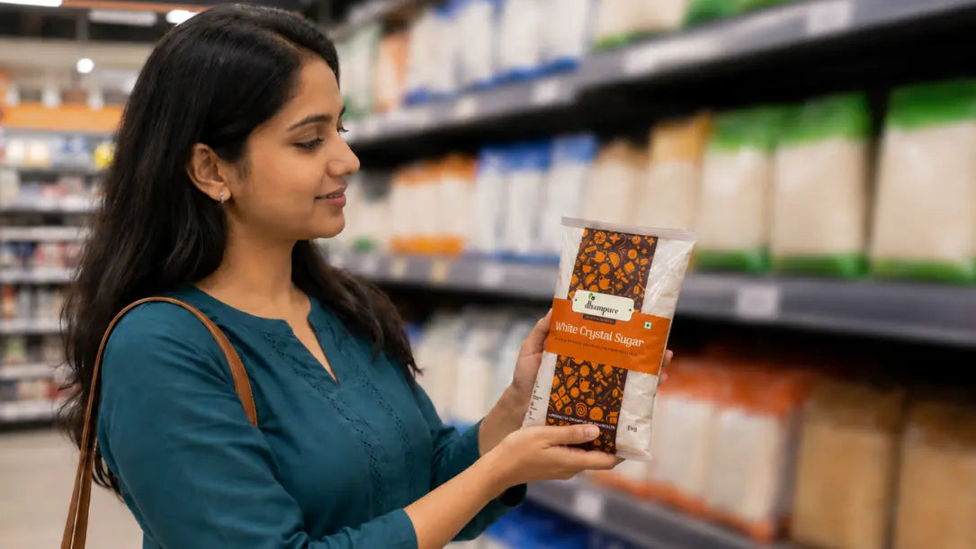 Sugar brand quality and purity checklist